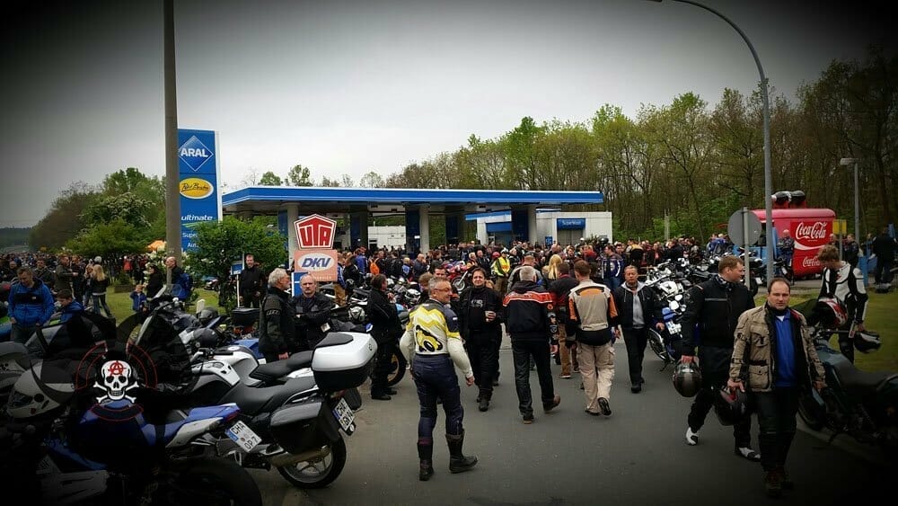 May 1, 2014 motorcycle meeting in Nürnberg