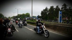1.Mai Motorradtreffen in Nürnberg - Um ca. 9 Uhr - es geht los, die meisten kommen erst noch