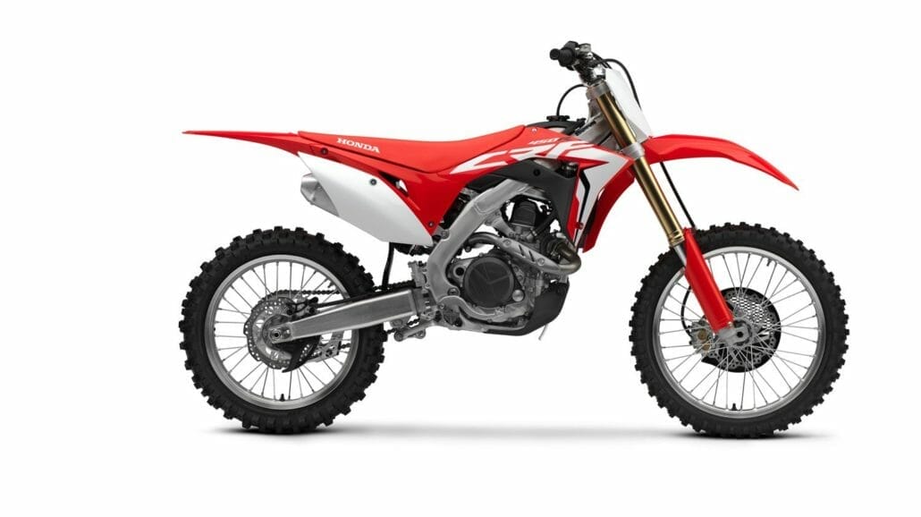 Honda CRF450R Modellpflege für 2018 2 107459 18YM CRF450R