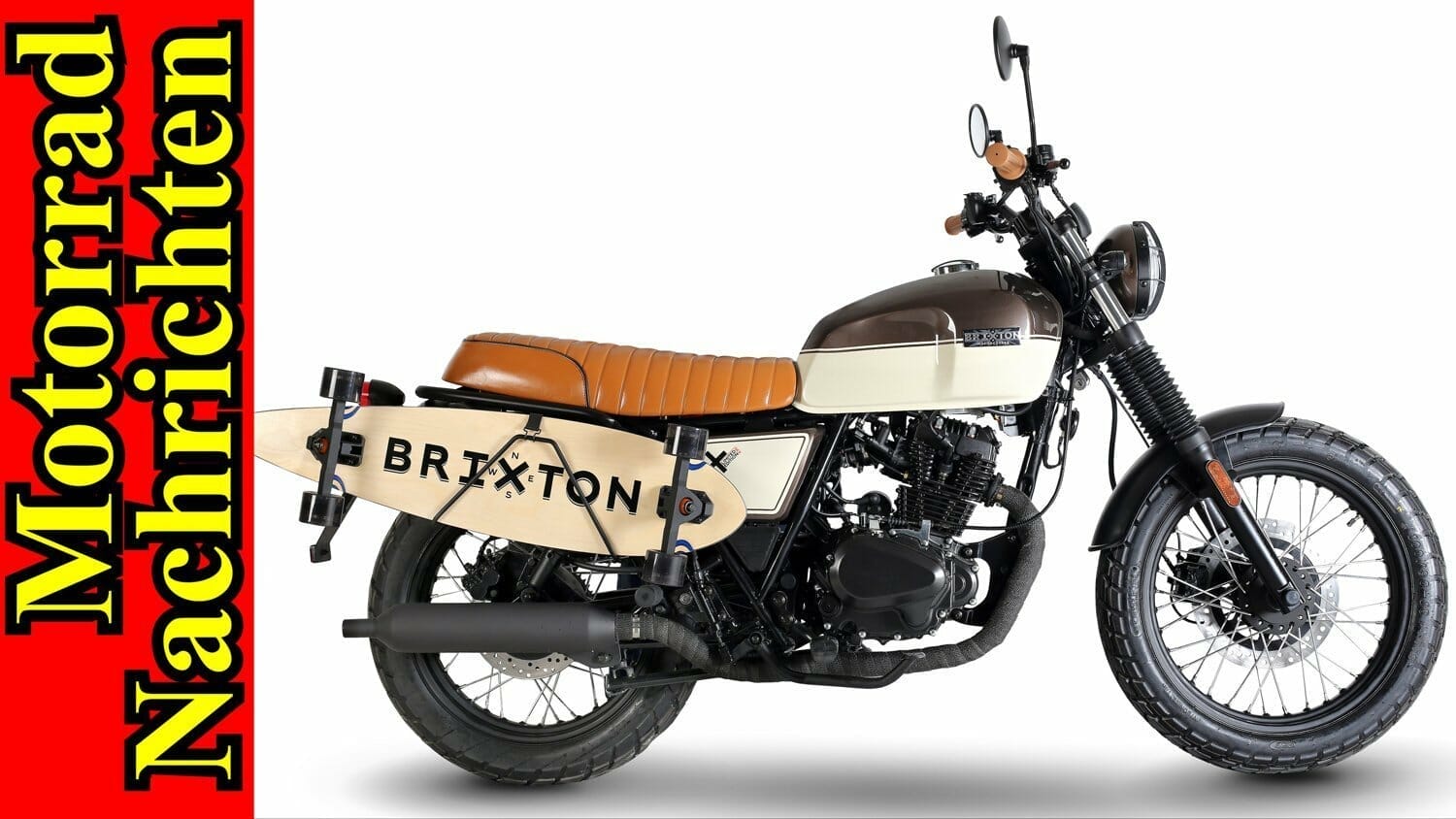 Motorrad Nachrichten 152 (YouTube) – Brixton BX 125 SK8 mit Skateboard | Royal Enfield Classic 500 Redditch Edition