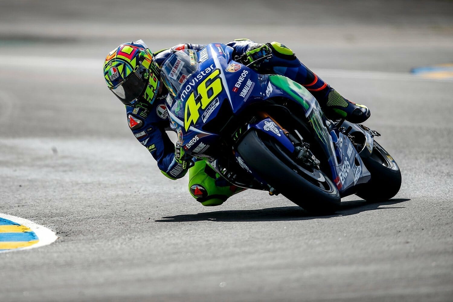 Valentino Rossi after motocross accident in the hospital