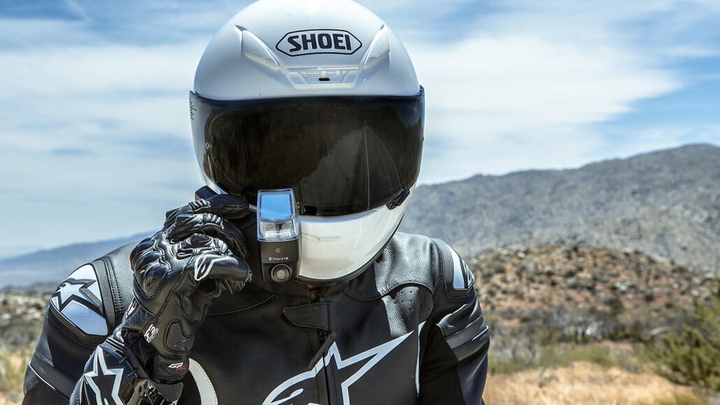 Head-Up-Display für den Motorradhelm – erstes System auf dem Markt
