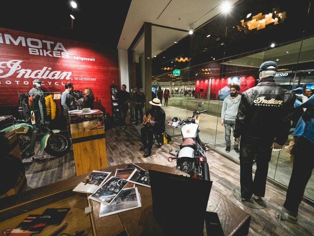 Indian Motorcycle Pop up Store