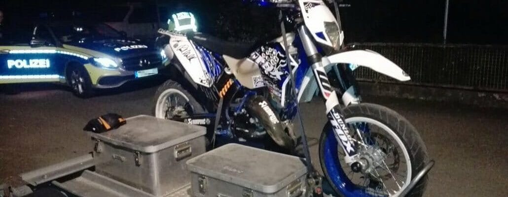 Polizei beschlagnahmt Motorrad MotorcyclesNews
