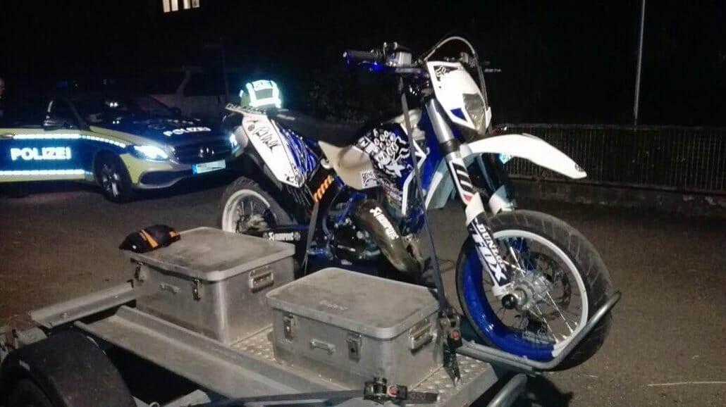 Polizei beschlagnahmt Motorrad MotorcyclesNews