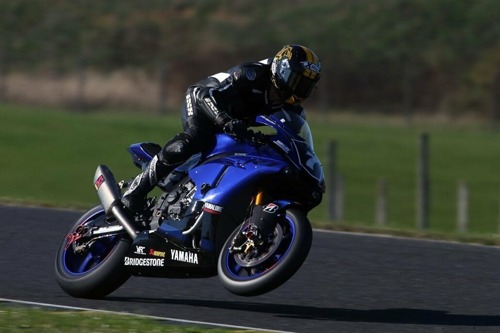 Horst Saiger 2018 with Yamaha on the Isle of Man TT via @motorradnachrichten