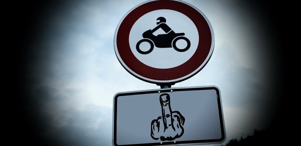 Motorräder verboten MotorcyclesNews