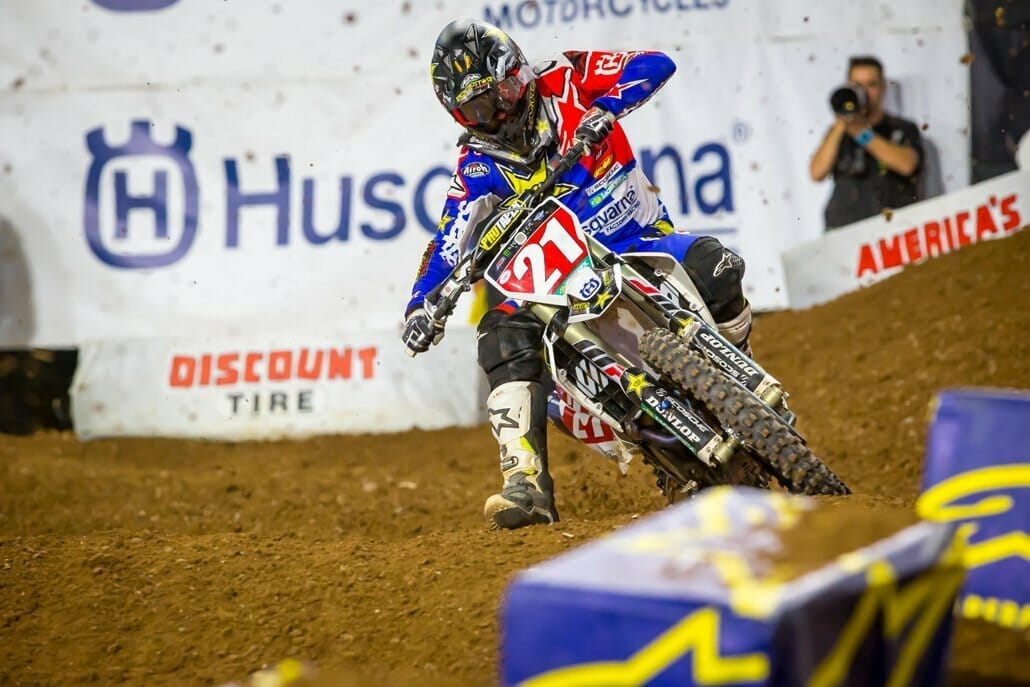 Anderson maintains his lead in 450 rider point standings
