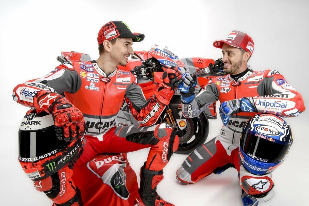 Ducati stellt MotoGP Team und Motorrad für 2018 vor