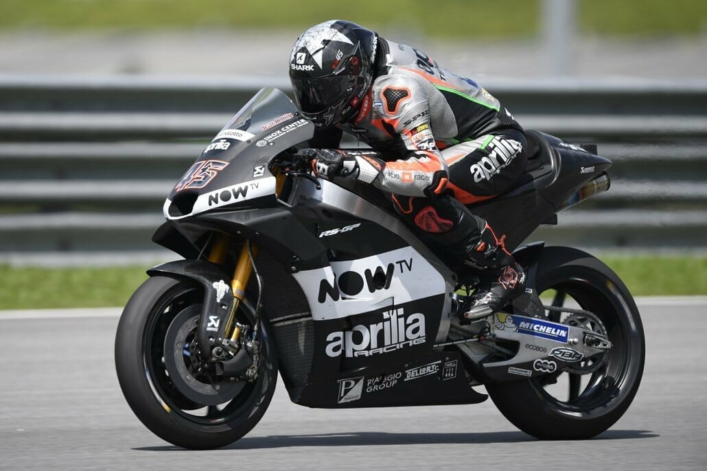 MotoGP Aprilia Sepang Test 2018 Motorcycles News 20
