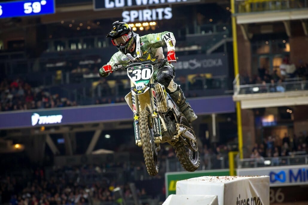 Harrison moved up to ninth overall in 250SX West rider point standings before going into the break