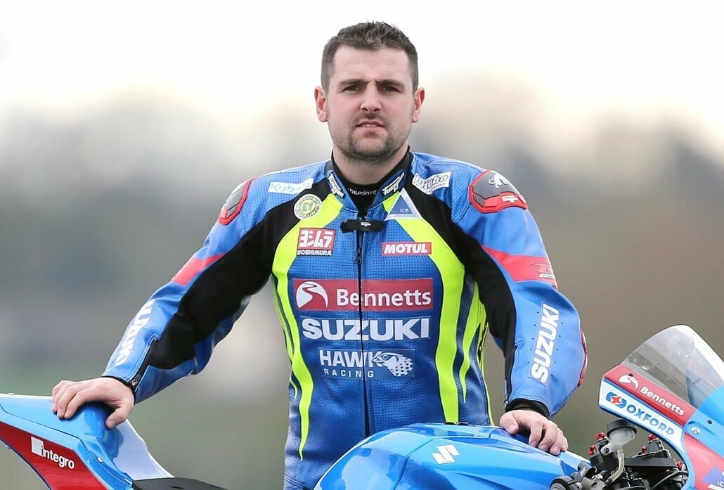 Michael Dunlop with PTR Honda at the Isle of Man TT