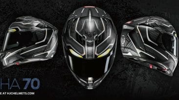 HJC RPHA70 Black Panther Motorcycles News