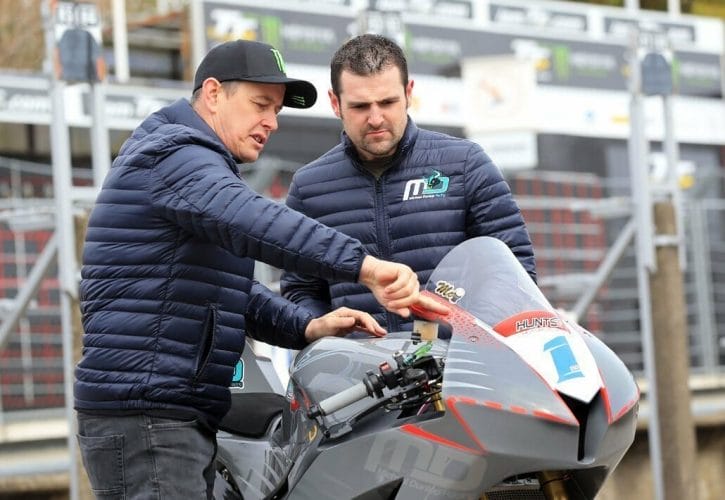 John McGuinness Michael Dunlop MD Racing Isle of Man TT 2018 Motorcycles News 1