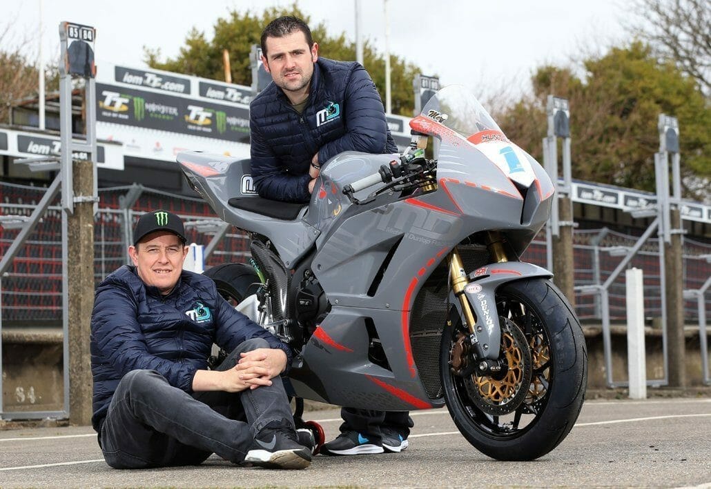 John McGuinness Michael Dunlop MD Racing Isle of Man TT 2018 Motorcycles News 2