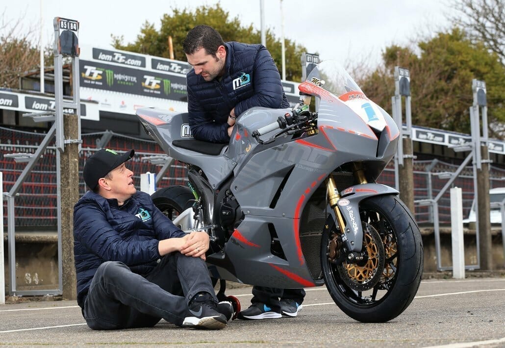 John McGuinness Michael Dunlop MD Racing Isle of Man TT 2018 Motorcycles News 3
