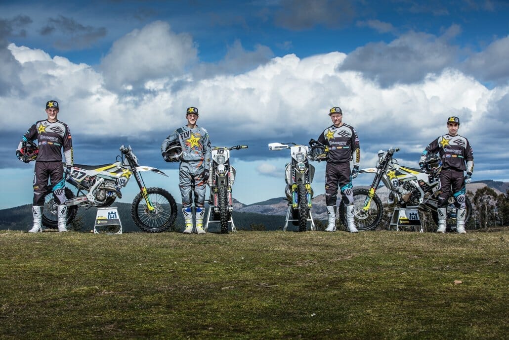 The Husqvarna Team of the World Enduro Super Series