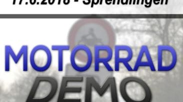 Demo gegen Sperrung L415 3 Motorcycles News