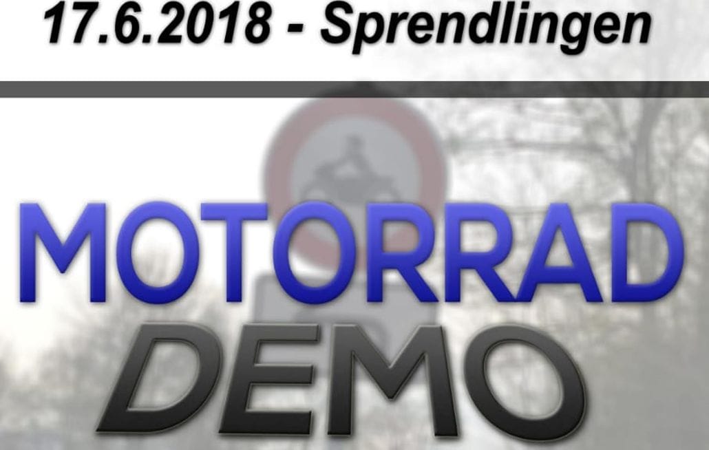 Demo gegen Sperrung L415 3 Motorcycles News