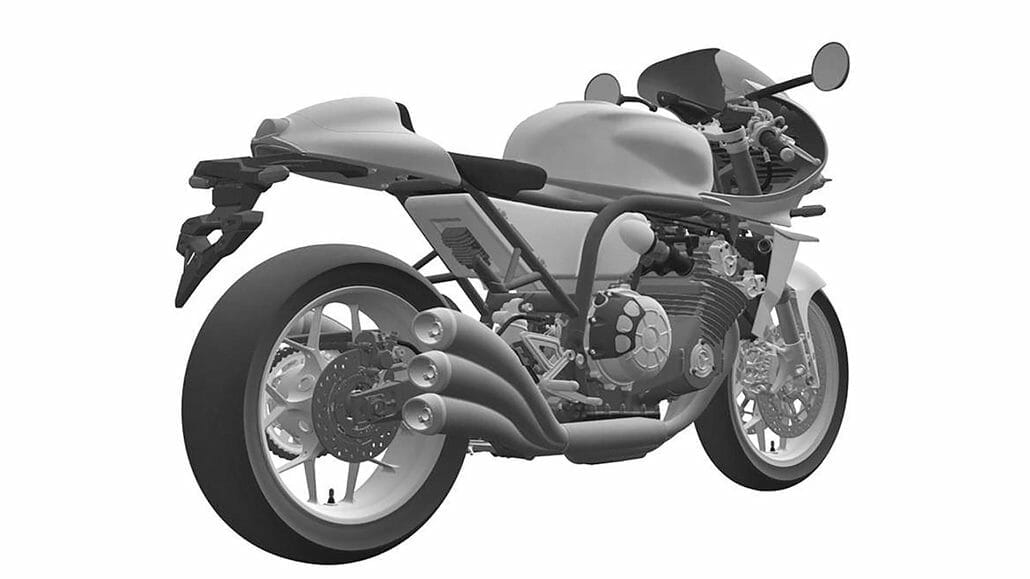 Sechszylinder Honda Retro Motorrad Motorcycles News 2