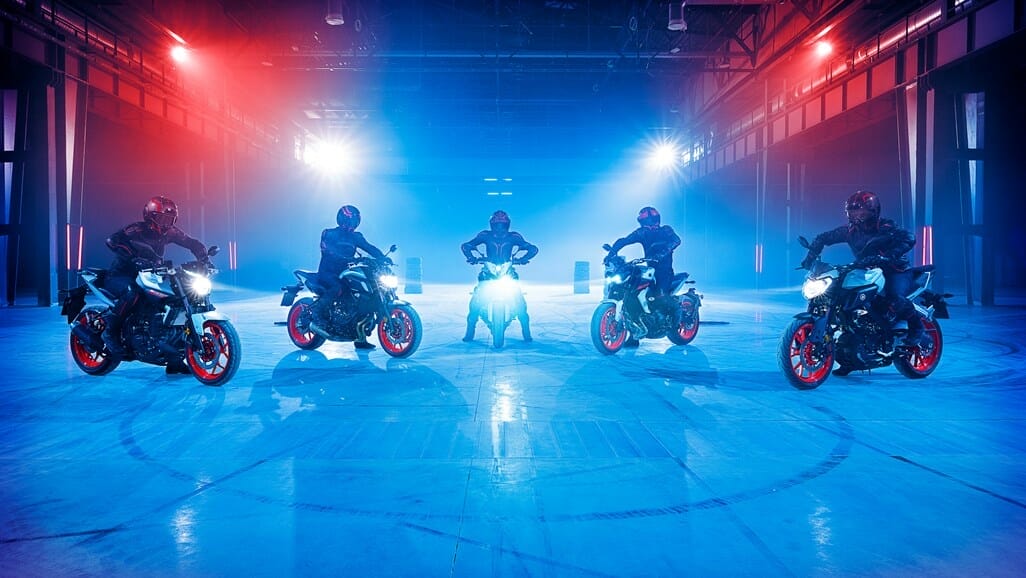 Neue Farben für die MT-Reihe via @motorradnachrichten