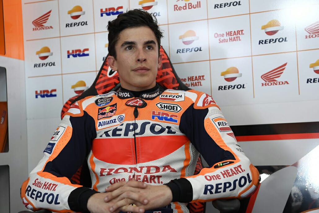 Marc Marquez on the grid in Austin - MOTORCYCLES:NEWS