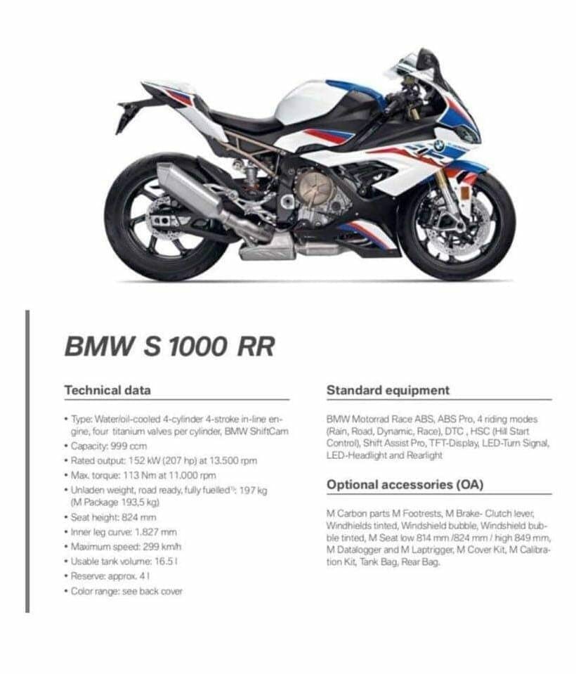 BMW S1000RR 2019 2