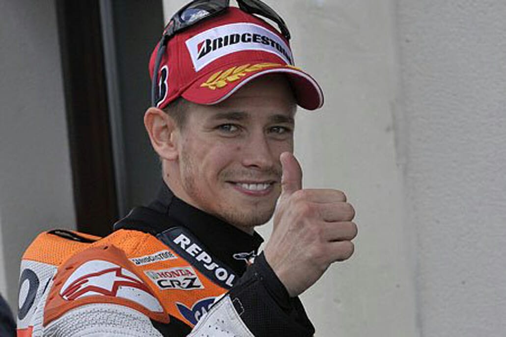 Quelle Facebook Casey Stoner