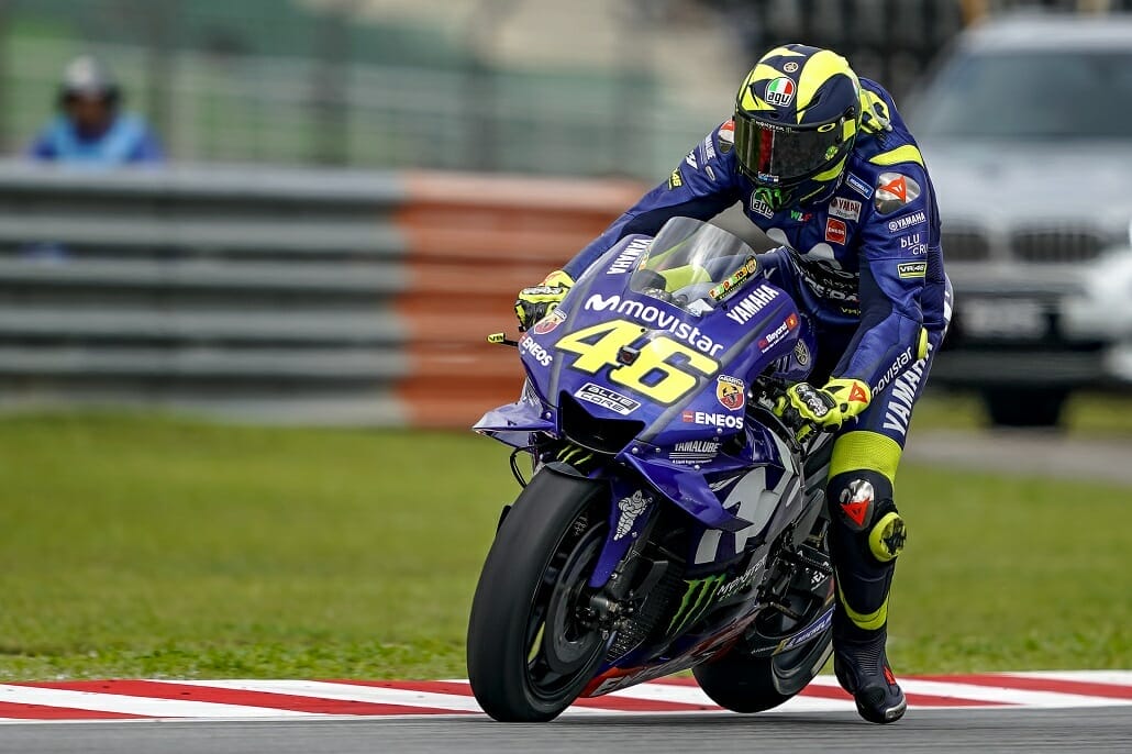Rossi verliert sein bestes Rennen seit langem