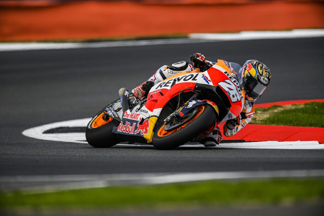 Dani Pedrosa, vom Pech verfolgt