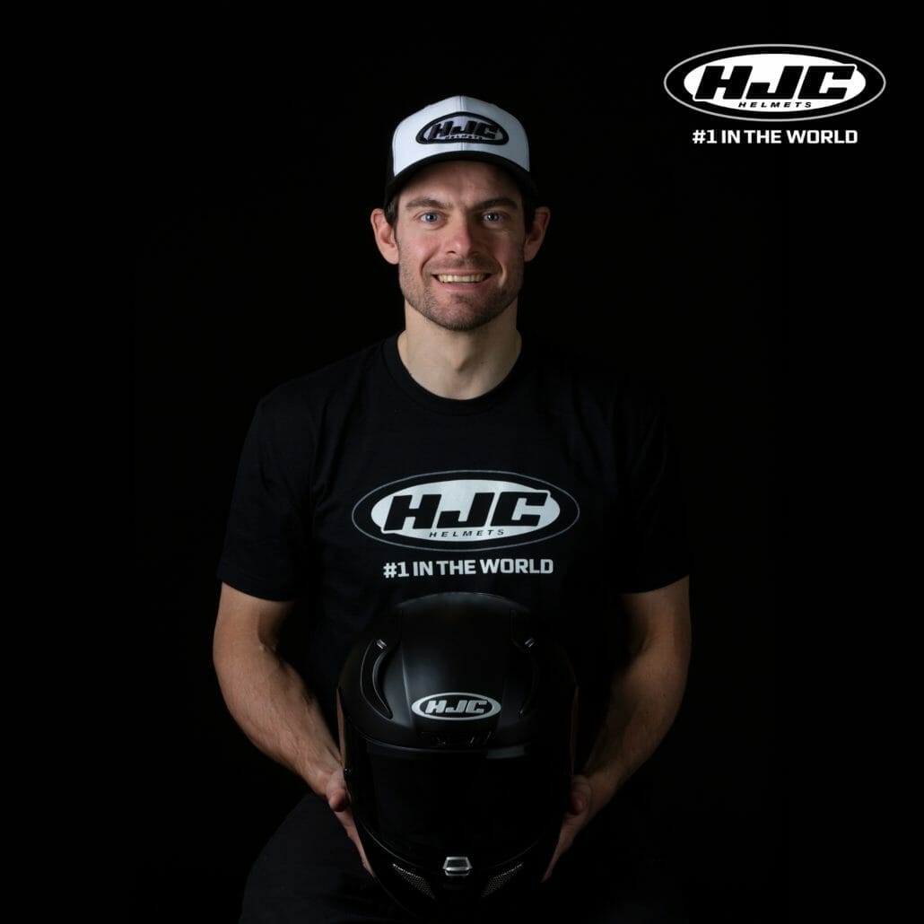 Cal Crutchlow comes with a new helmet sponsor 2 Cal Crutchlow