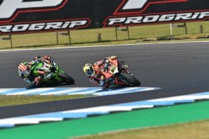 Auch im Superpole Race und dem 2. Rennen unschlagbar 4 Alvaro Bautista Jonathan Rea