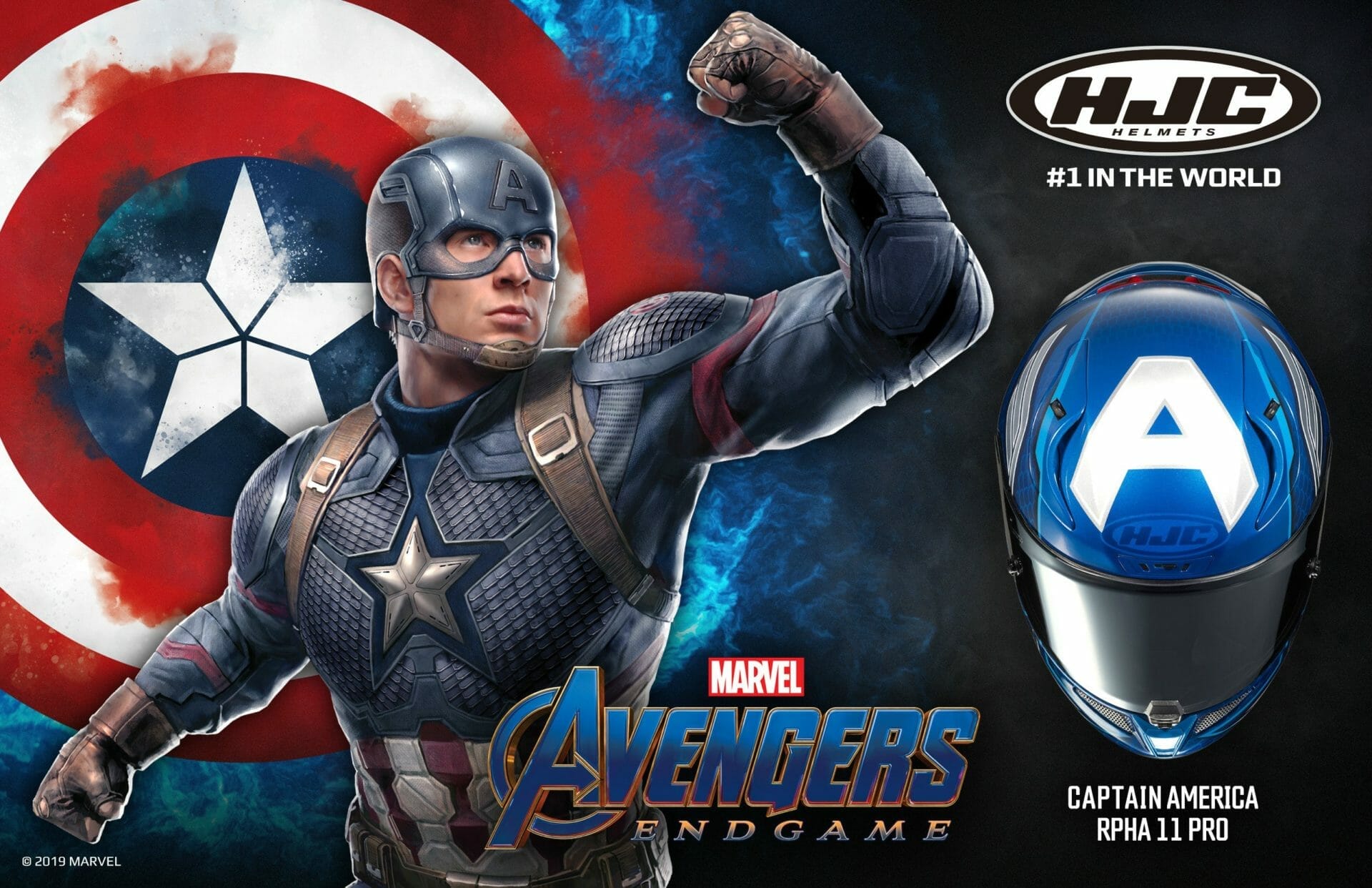 Neuer Captain America Helm von HJC