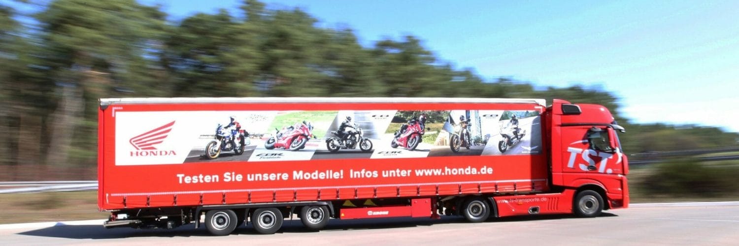 165882 Honda Testride Truck auf Deutschland Tour
