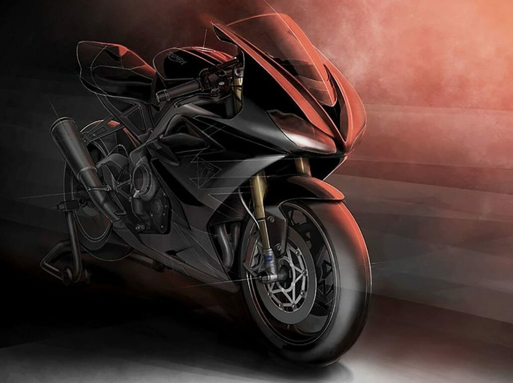 Triumph Daytona 765 officially confirmed 5 Triumph Daytona 765 Teaser articleGalleryOverlay 88af297 1613411