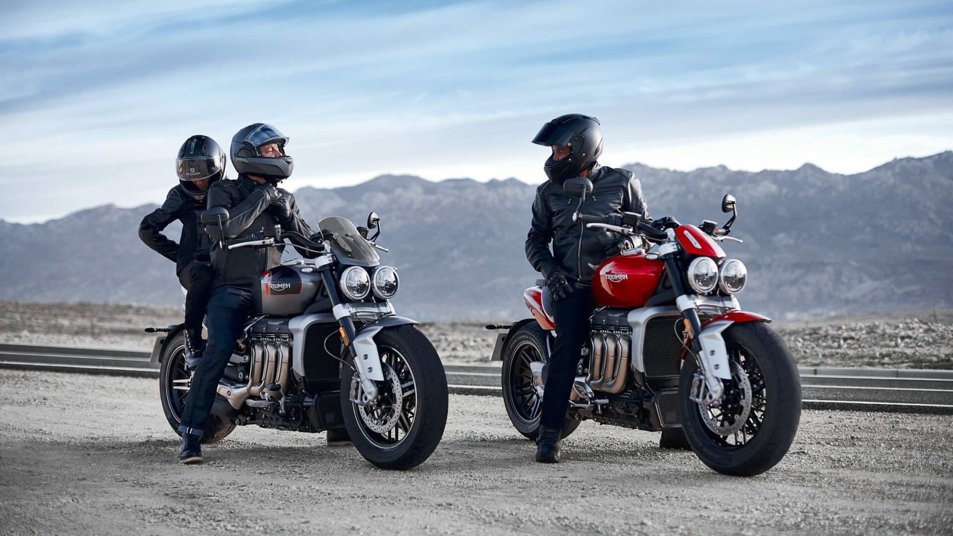 Triumph Rocket 3 R and GT presented
