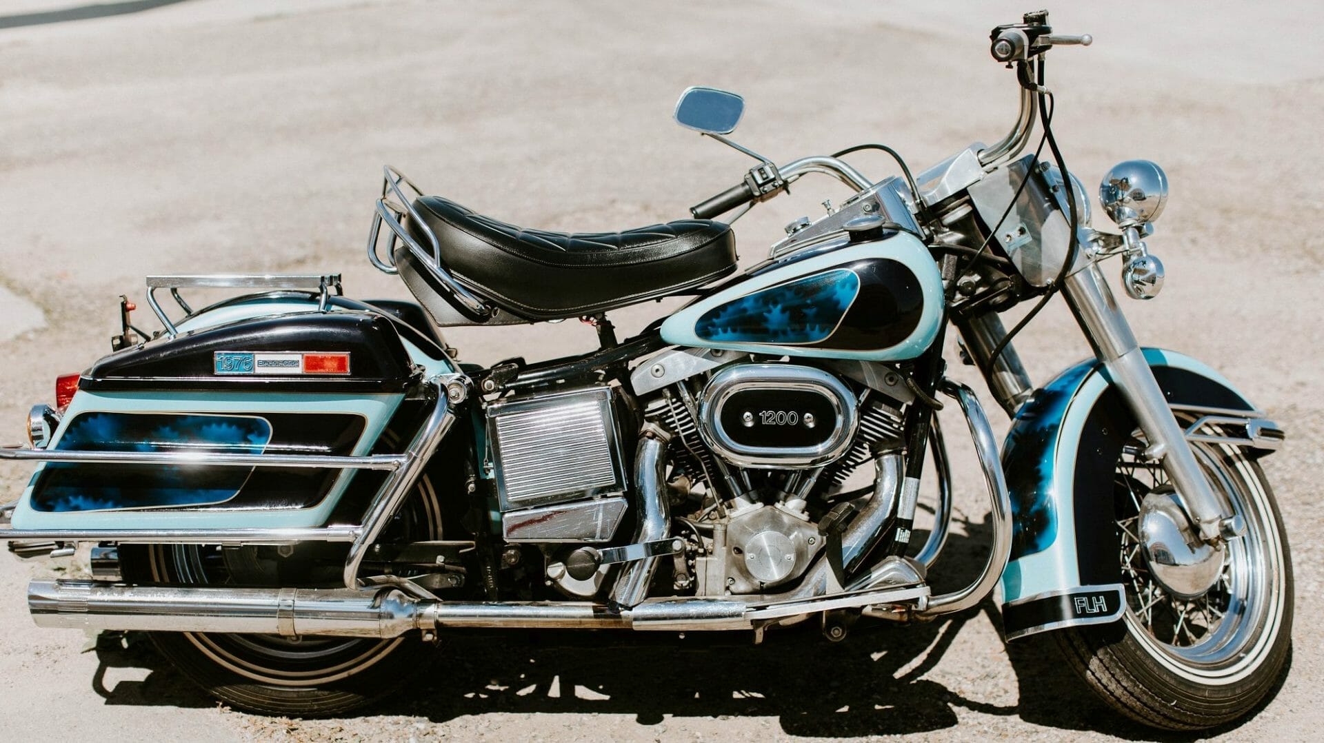 Harley-Davidson from Elvis Presley auctioned