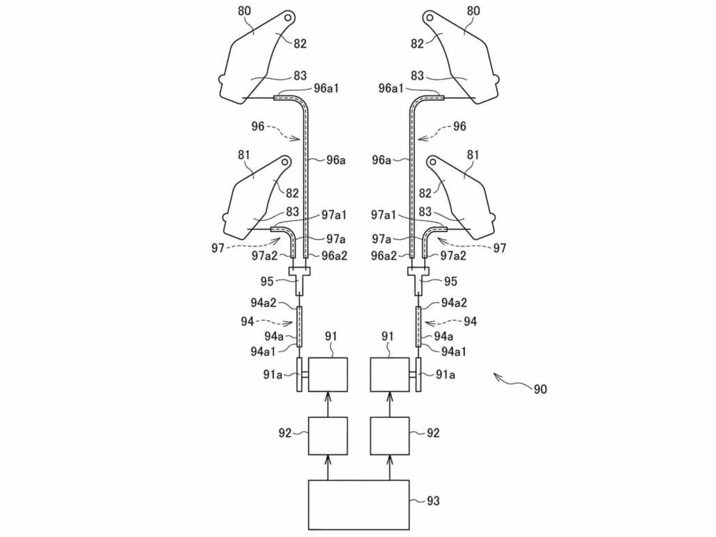 Does the new Fireblade get retractable winglets? 7 2020 Honda CBR1000RR Fireblade active aerodynamics patent Motorcycle News App Motorrad Nachrichten App MotorcyclesNews 4