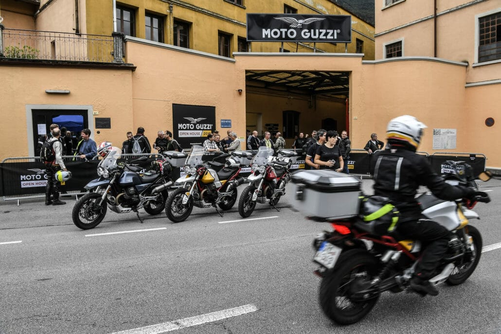 Moto Guzzi Open House 2019 Gate