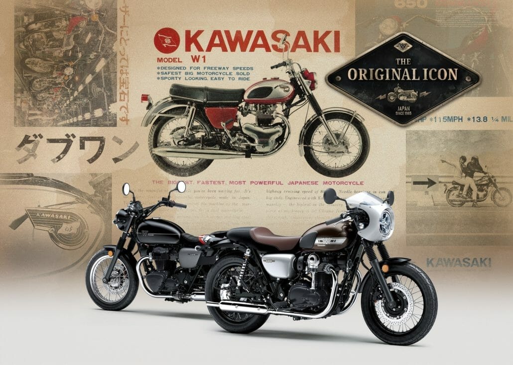New retro model from Kawasaki 3 800 Street Cafe