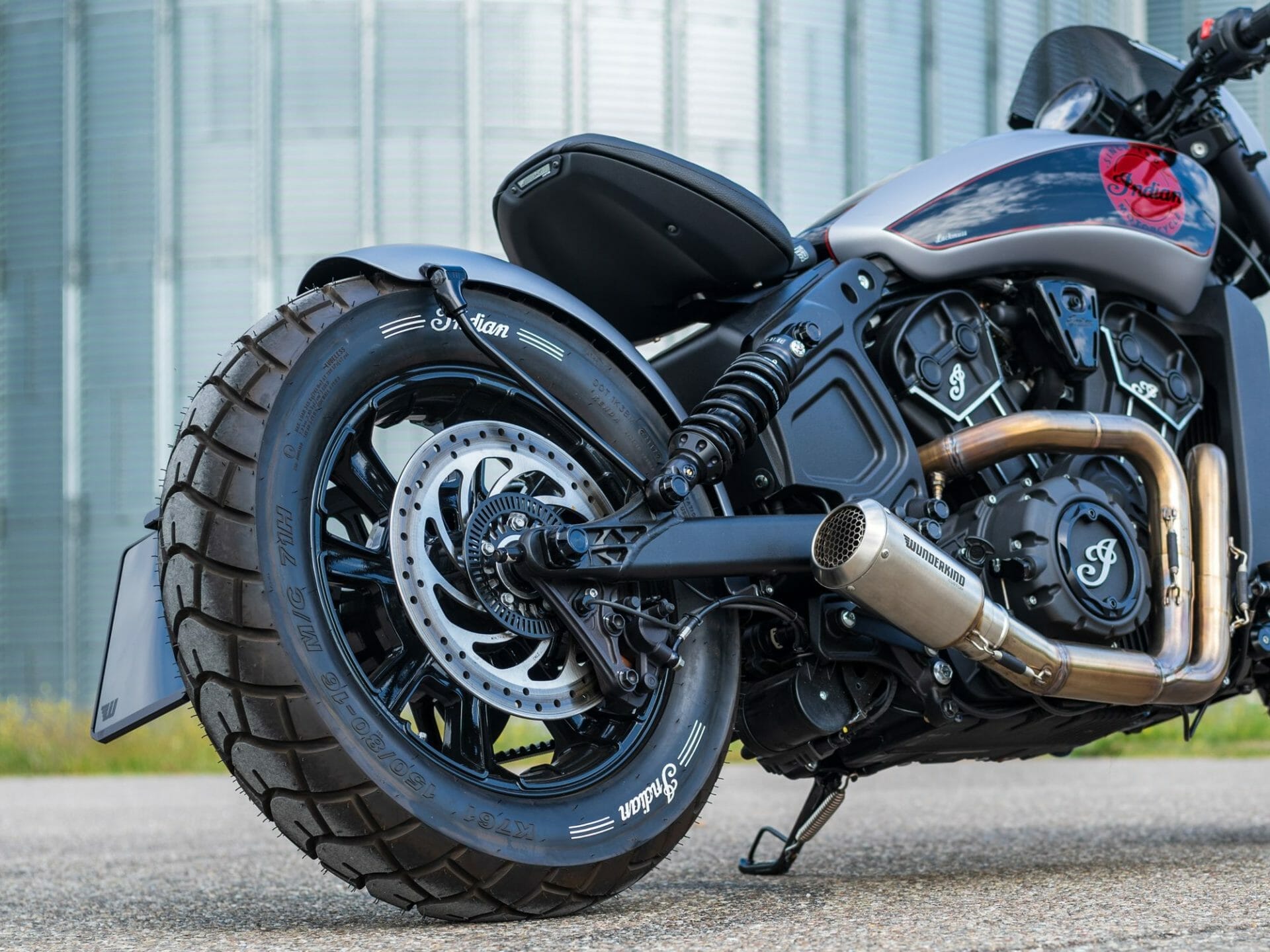 Wunderkind: NEWCHURCH THREE Bobber rear fender conversion kit
- also in the app Motorcycle News
