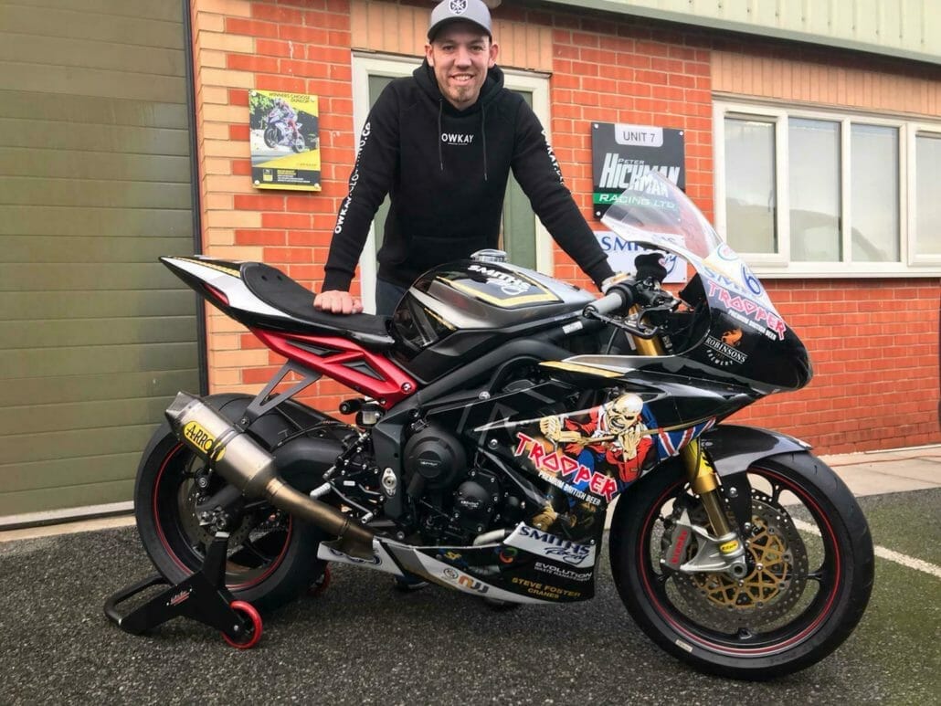 Peter Hickman's Triumph Daytona 675 is for sale 4 Peter Hickman Versteigerung