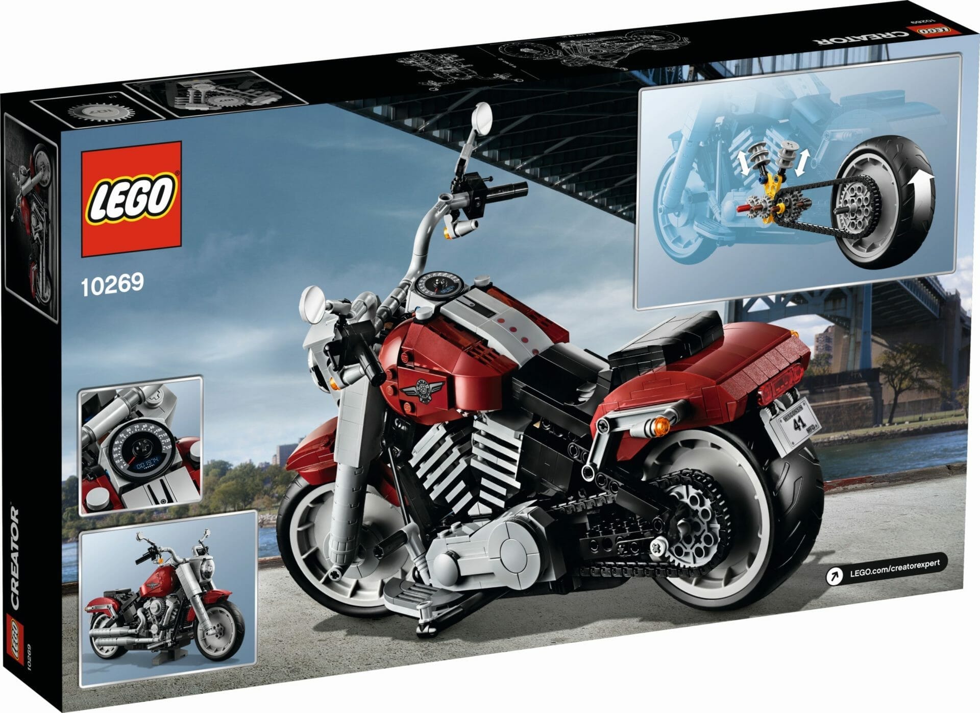 Lego Harley-Davidson Fat Boy
- auch in der MOTORRAD NACHRICHTEN APP