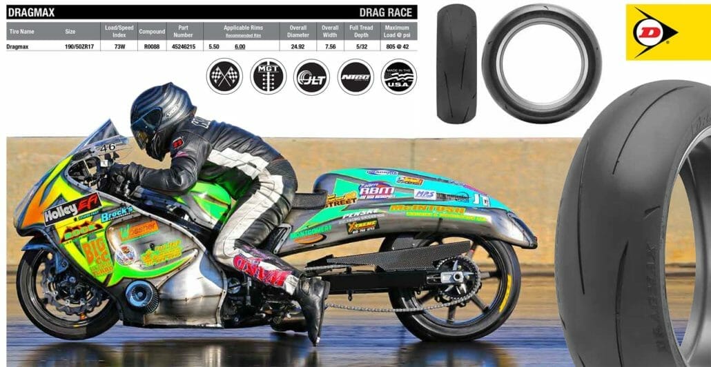 Street legal tire for quarter mile races - Motorcycles.News