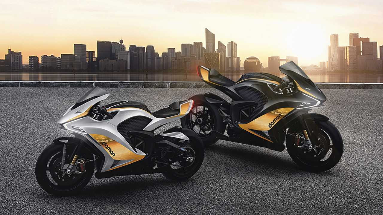 Damon Motorcycles with two other versions of Hypersport
- also in the MOTORCYCLE NEWS APP