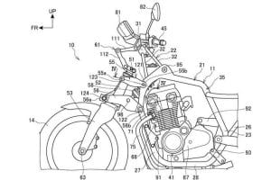 Patent - Does Honda want to deviate from the traditional fork?