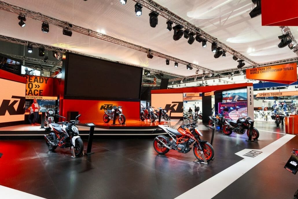 KTM Messestand EICMA 2019