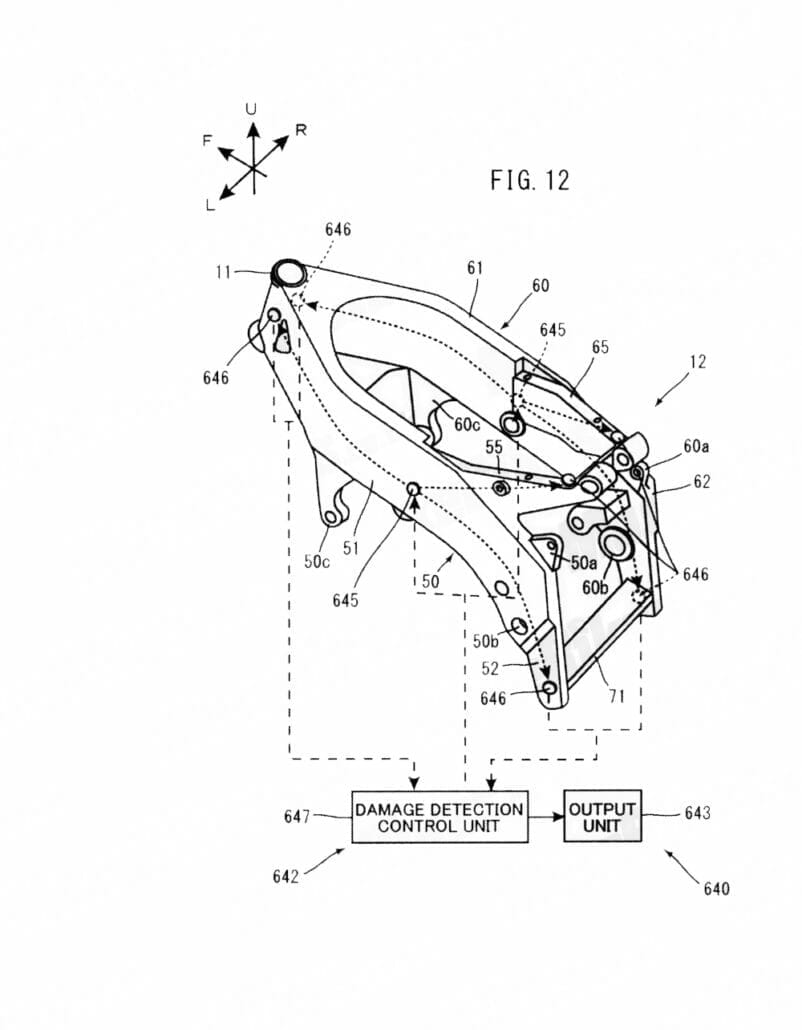 Yamaha Carbon Rahmen Patent 2