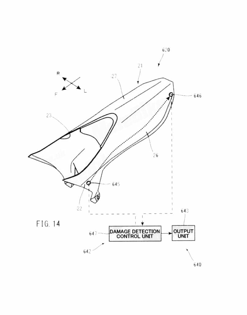 Yamaha Carbon Rahmen Patent 3