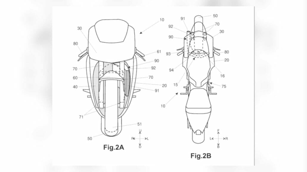 Aprilia Active Aero Patent 2
